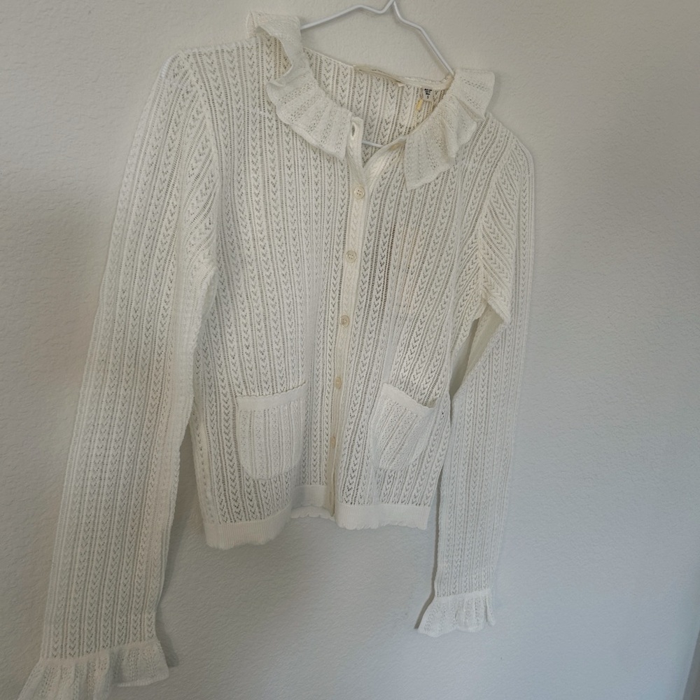 NWT Doen Odille Cardigan Salt - Picture 7 of 10